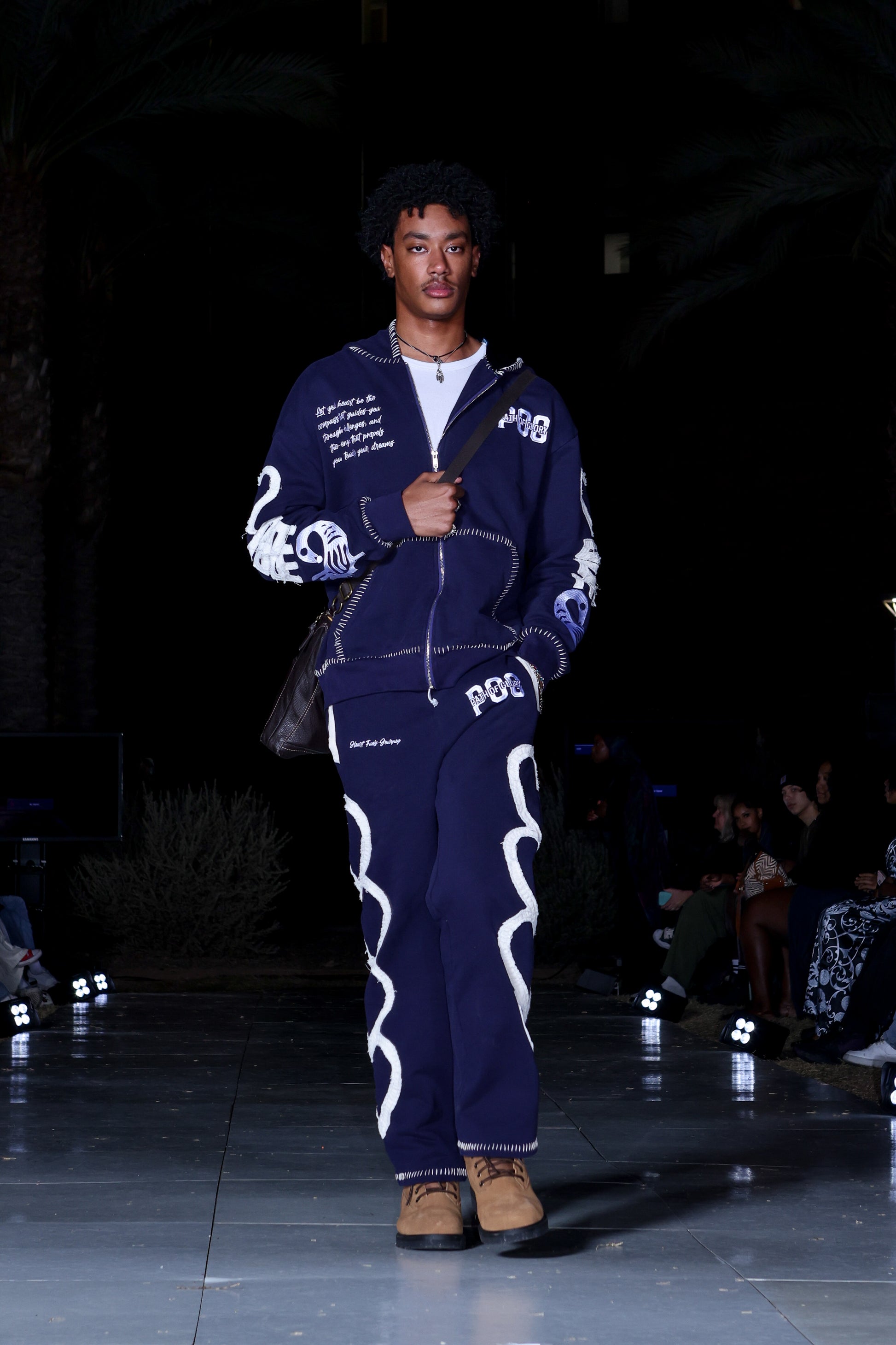 (Midnight Blue) Heart Fuels Journey Tracksuit